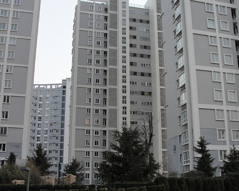 青岛深圳路青建尚东区工程