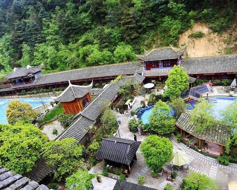 贵州开阳县白马浴温泉